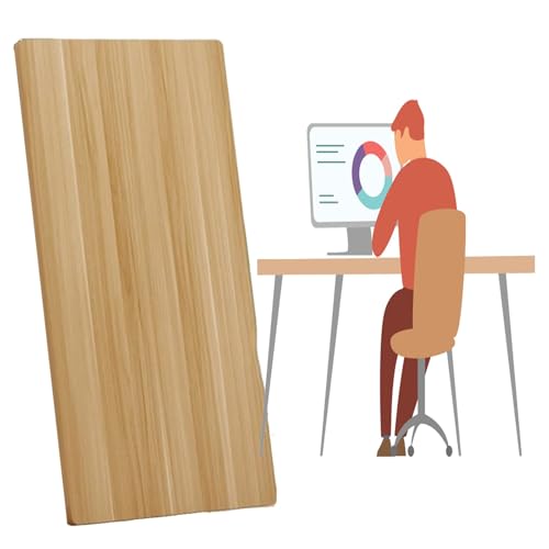 Comptoir de boucher pour bureau debout en bois massif noble et de haute densite
