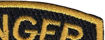Amazon.com: Army Ranger Rocker Black Field Patch: Clothing, Shoes & Jewelry