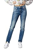 Slim Fit Jeans Desigual SAMSA Jeans Damen Blau - DE 32 (US 24) - Slim Fit Jeans