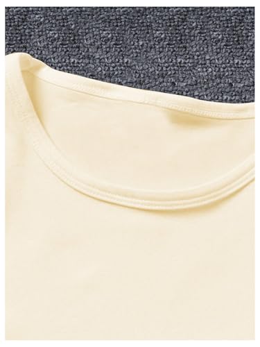 Girl's Floral Crop Tops Short Sleeve Summer T-Shirt Crew Neck Graphic Tees3