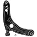 Detroit Axle - Front 2pc Control Arms for 2008-2014 Scion xD 2012-2019 Toyota Prius C 2006-2018 Yaris, 2 Lower Control Arms w/Ball Joints Assembly Set Replacement