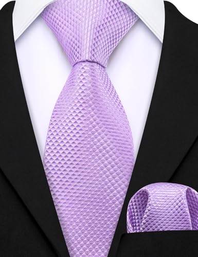 Image of Barry.Wang Boys Ties School Pre-Tied Kids Necktie Handkerchief Clip Set Uniforms Child Ties for 8-14 Years Wedding Party