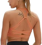 icyzone Workout Sports Bras for Women - Fitness Athletic Exercise Running Bra, Activewear Yoga Tops...