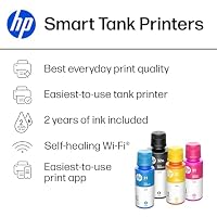 HP Smart Tank 6001 Wireless All-in-One Ink Tank Printer, Scanner, Copier with 2 Years of Ink Included, Best-for-Home, Cartridge-Free Refillable, AI-Enabled (2H0B9A) — image 2