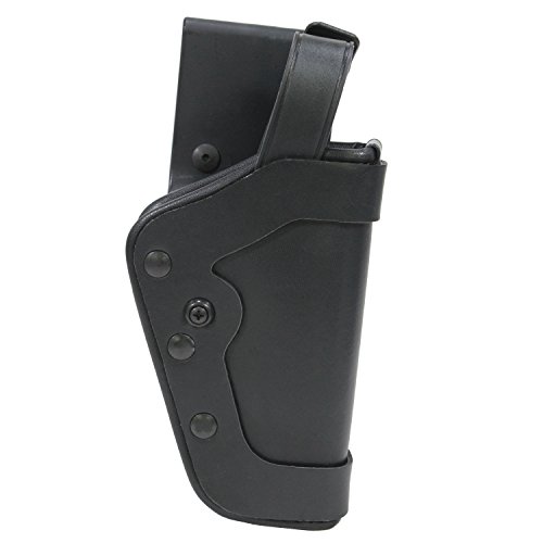 Uncle Mike's Mirage Plain Slimline Pro-3 Triple Retention Duty Holster
