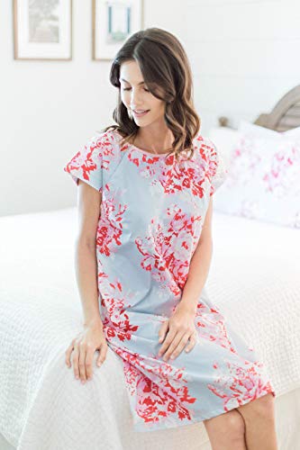 Gownies - Designer Hospital Patient Gown, 100% Cotton, Hospital Stay (XXL Size 16-22, Mae)