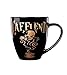 Alchemy Gothic Kaffee-Tasse mit Henkel und Totenkopf-Motiv - Caffiend | Dekoartikel, Porzellan, spülmaschinengeeignet, von Alchemy England