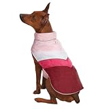 Casual Canine Polyester Tonal Dog Vest, X-Small, Deep Raspberry
