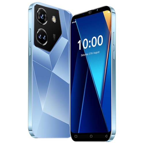 JtQtJ Teléfonos Baratos, 5.0' Pantalla IPS, 16GB ROM 128GB Ampliable, Android 9.0, Dual SIM Dual Camera 3G Móviles y Smartphones Libres (HS-C20Pro-Navy Blue)