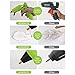 Cordless Hot Glue Gun,AONOKOY 30W USB Rechargeable Anti-Drip Mini Melt Glue Gun Kit with 30pcs Glue Sticks for DIY Arts&Crafts,Home Quick Repair,Festival Decoration