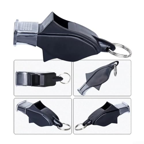 Silbato plástico con cordón para árbitros y entrenadores miniatura 3