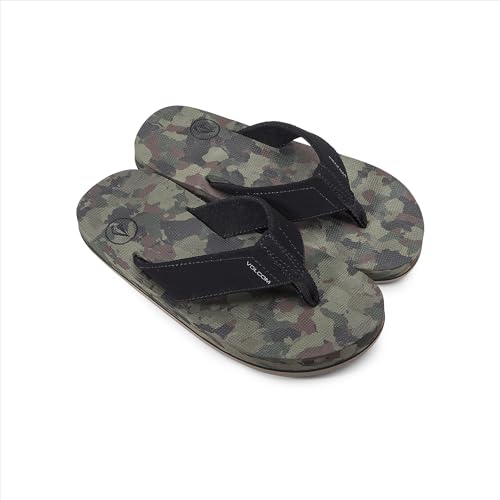 Volcom boys Big Kids Unisex Victor Flip Flop Sandal