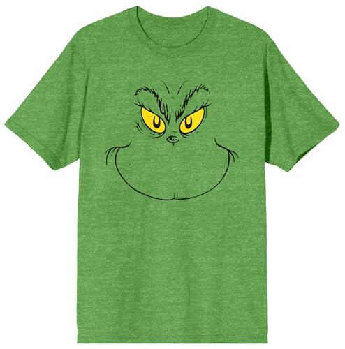 Dr. Seuss The Grinch 'Grinch Face' Unisex T-Shirt