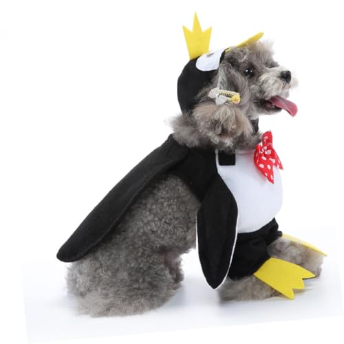 Disfraz de pingüino para perro, capa para Halloween, talla L miniatura 6