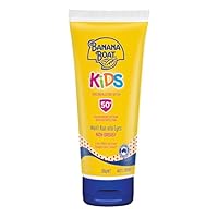 BANANA BOAT Kids SPF50+ Lotion 200g, UVA/UVB, Mild and Gentle, Fragrance-Free, 4-Hour Water Resistant, Made in Australia