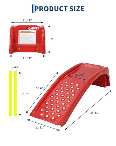 Garvee 8 Inch Steel Car Ramps