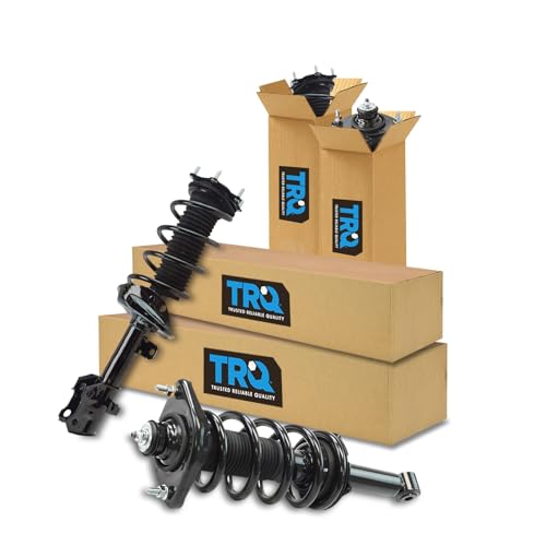Image of TRQ Front and Rear Strut & Coil Spring Assembly Set Driver & Passenger Sides Compatible with 12-14 Honda CR-V
