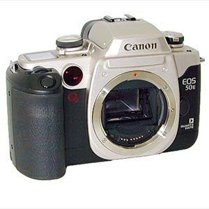 Canon Film Camera Canon EOS Elan IIE 35mm SLR Film Camera Kit W