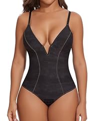 Faux Denim Fabric-black