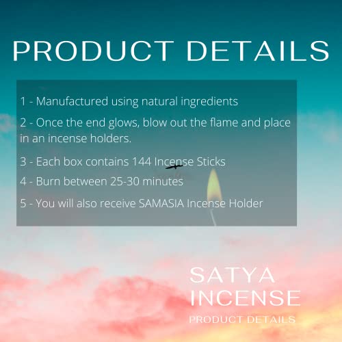 Satya Nag Champa Nirvana Incense Sticks - Image 2