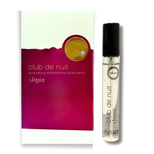 Image of Armaf Club De Nuit Untold Eau De Parfum (EDP) - 7ML Trial Pack | Long-Lasting Fragrance for Men & Women | Perfume for Unisex | Sophisticated, Unisex Scent