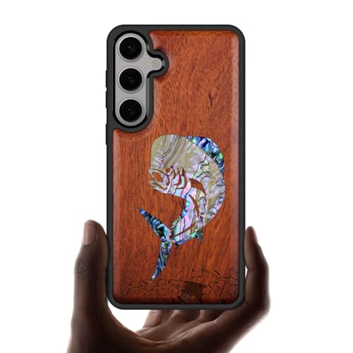 Coque Samsung S25 en bois véritable contre les rayures