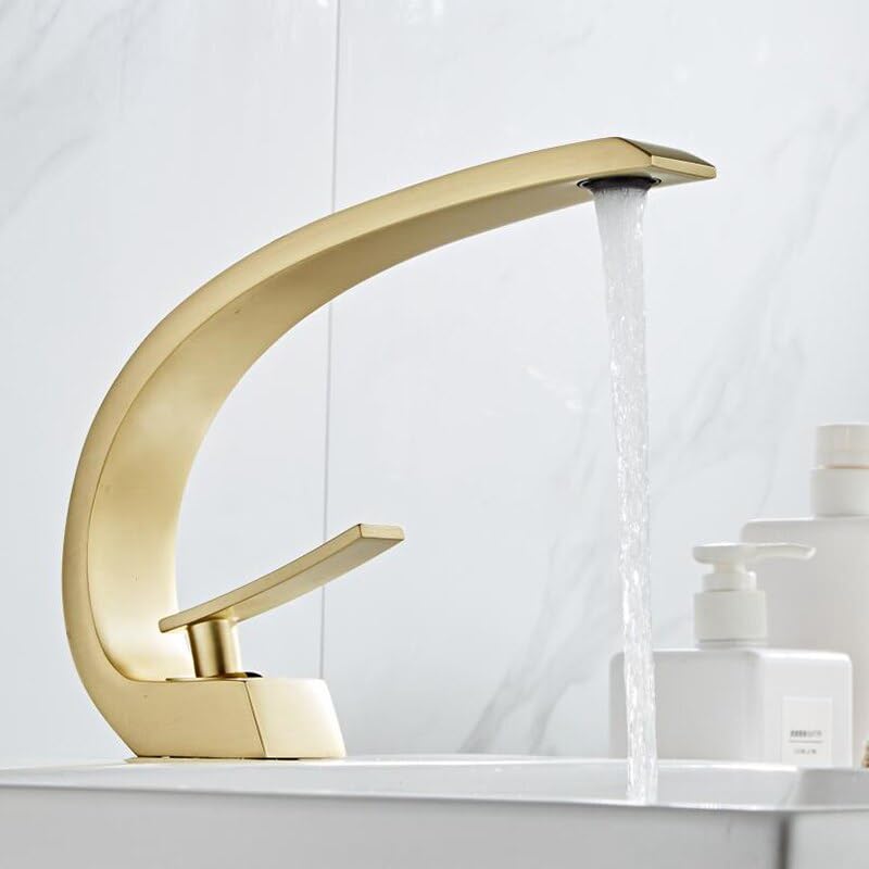 Grifo monomando de lavabo que evita fugas con su tecnología cerámica