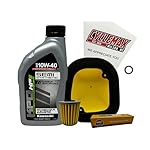 Cyclemax-Semi-Synthetic-Tune-Up-Kit-fits-2019-2023-Kawasaki-KX450-with-Spark-Plug