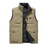 Col montant moderne et style élégant : avec un col montant polyvalent et un design de couleur unie, ce gilet passe parfaitement des sorties décontractées aux sessions de gym. Sa veste bouffante sans manches se marie sans effort avec des tenues superposées.