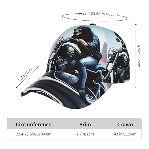 Gorra deportiva ajustable unisex negra miniatura 5