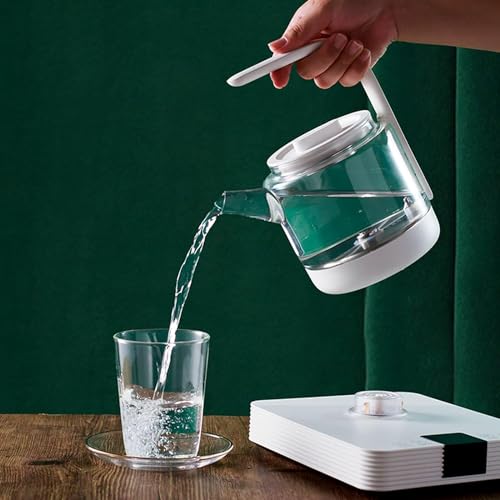 Tetera eléctrica automática 1L vidrio 1200W miniatura 3