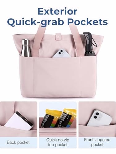 Bolso Tote para Mujer, Plegable con Cierre miniatura 4