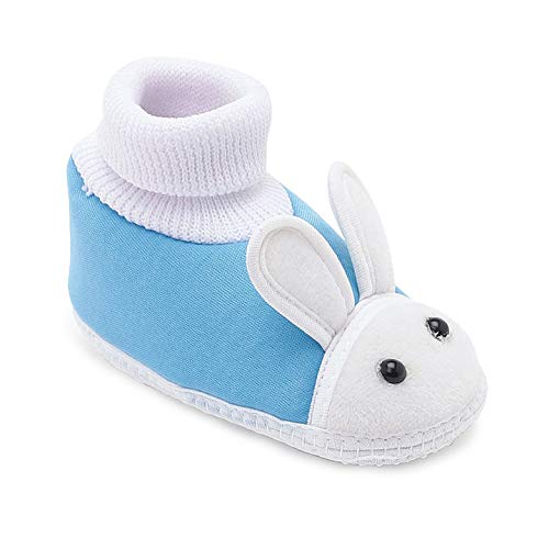 CHIU Rabbit Blue Baby Infant Soft Booties for 6-12 Months (B07Z6H2X7Z) Amazon Price History, Amazon Price Tracker