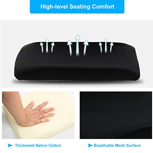 Home Office Chair Ergonomic Desk Chair Mesh Computer Chair With Lumbar Support Armrest Executive Rolling Swivel Adjustable Mid Back Task Chair For Women Adults (White) #TOP4