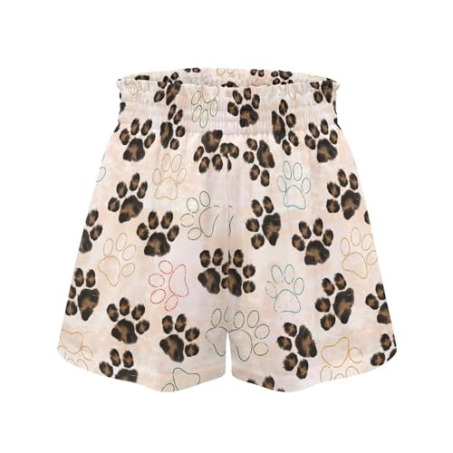 Kids Athletic Shorts for Girls 3-16Y Summer Shorts Casual High Waist Yoga Dance Shorts with Pockets4