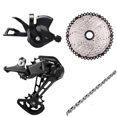 �݊���������܂� �V�}�m Deore M5100 1x11 �X�s�[�h MTB �O���[�v�Z�b�g �V�t�g���o�[ ���A�f�B���C���[ 46T 50T 52T �J�Z�b�g�ɑΉ�(11-46T W)