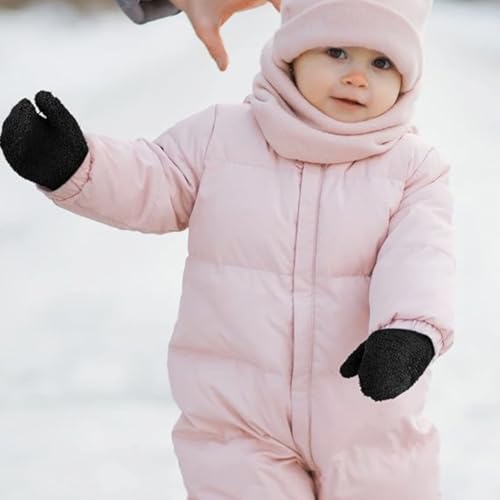 Kid Magic Mittens Gloves Toddler Stretch Full Finger Solid Winter Protection Warm Knit Gloves for Boys Girls3