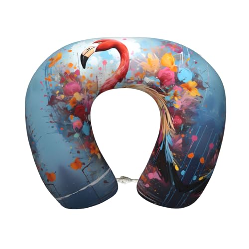 Almohada de viaje espuma viscoelástica tamaño único miniatura 1