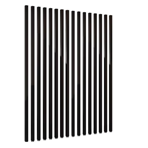 Design polyvalent à lamelles pour séparateur de pièce 145 cm - 2