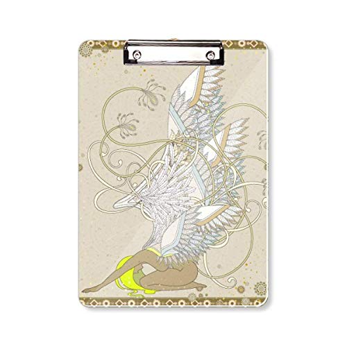 Porte-bloc A4 Flower Wing Ukiyo-e pour prendre des notes à l'atelier