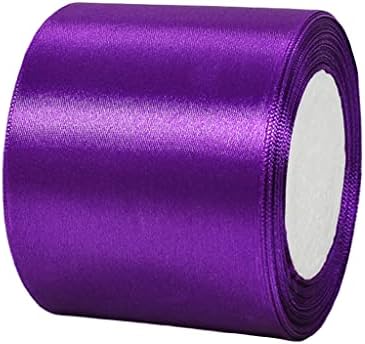 40mm Wide Red Ribbon for Gift Wrapping,22M 1.5Inch Ribbon Red Double Sided Satin Ribbon Solid Fabric Large Thick Ribbon Decorative Ribbon for Crafting,Hair Bow,Sewing,Floral,Wedding Car,Presents