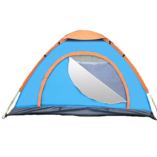 Carpa automática pop-up para 3 a 4 personas azul miniatura 1