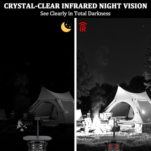 BUTOA-X X7 Wireless Solar Magnetic Camera