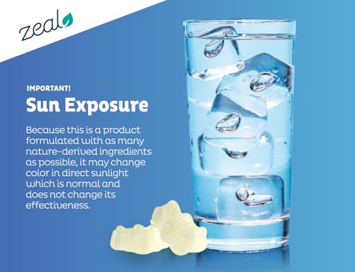 Image of Zeal Electrolyte Powder - 30 Servings | Keto Electrolytes Powder | Zero Sugar, BCAAs, B-Vitamins | Potassium, Zinc, Magnesium | Hydration Powder Recovery Drink | White Gummy Bear