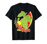Verano Fruta Frutas Flores Rosas Fruta Uvas Uvas Camiseta