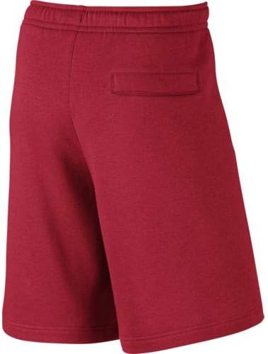 Nike Men's Sportwear Club Shorts, University Red/Black, X-Large