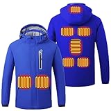 Chaleco calefactable para hombre y mujer, chaleco térmico suave y cálido con 3 temperaturas ajustables (sin banco de energía), chaqueta calefactable para senderismo, ciclismo, caza
