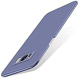 Galaxy S8 Case, TORRAS Slim Fit Matte Finish Samsung Galaxy s 8 Ultra Thin Case with Excellent Grip, Minimalist Galaxy s8 Case cover [Coral Blue]–All Screen Protector Friendly