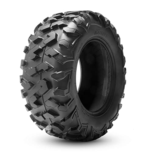 HALBERD 6PLY ATV Tires 25x11-10 ATV Tires All Terrain 25x11x10 Trail Sand ATV UTV Off-Road Tires | 17mm Tread Depth(Pack of 1 Tubeless)