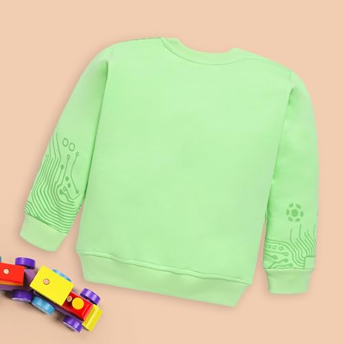 Image of LuvLap Baby Boys Full Sleeve Sweatshirt & Pyjama Set Pack of 1